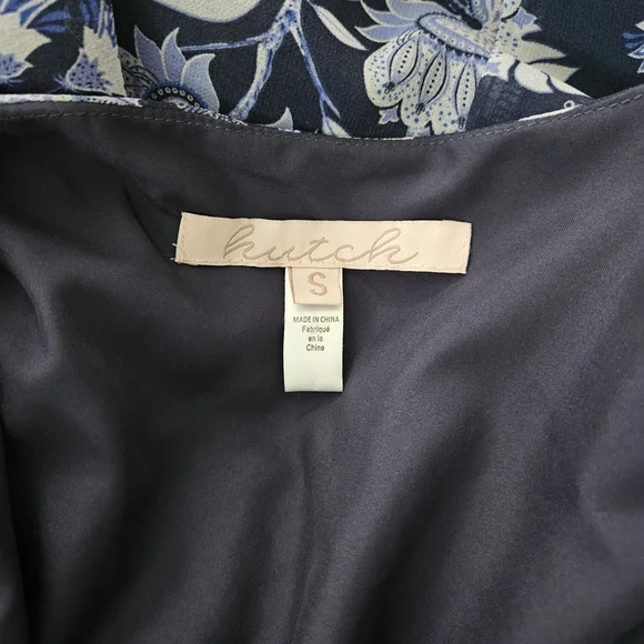 Anthropologie Hutch Geo Paisley Floral Wrap Maxi Dress Size:S - Picture 6 of 8